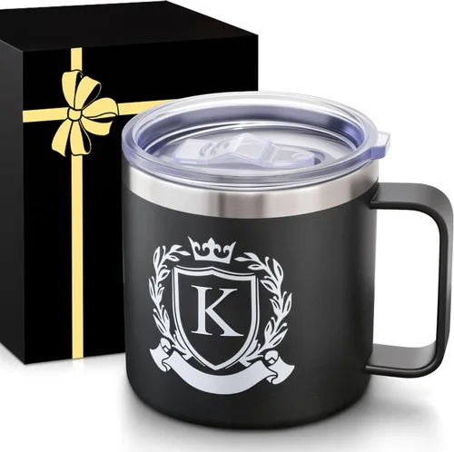 Miniatura 28 de MNZZ Taza de Café Aislada Personalizada de 14 Oz de Acero Inoxidable a Prueba de Fugas Taza de Agua Grande Pesada Taza Cafe Accesorios de Viaje
