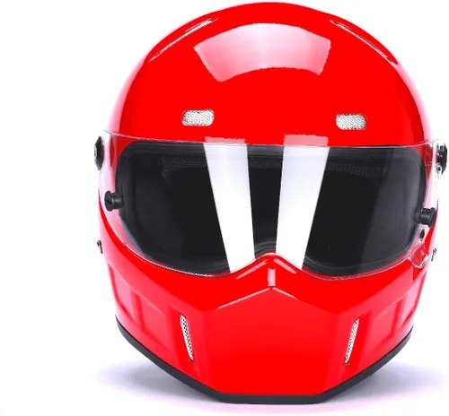 Miniatura 12 de CRG - Casco de motocross de cara completa para motocicleta de calle, de fibra de vidrio, certificado por DOT, casco de tamaño extra grande Gris