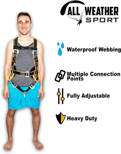Miniatura 3 de Arnés de kitesurf - Arnés de entrenamiento de kite surf para manejo en tierra