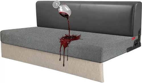 Miniatura 70 de Fundas de cojín impermeables para sofá, funda elástica lavable con diseño elástico antideslizante, protector de muebles para mascotas y niños
