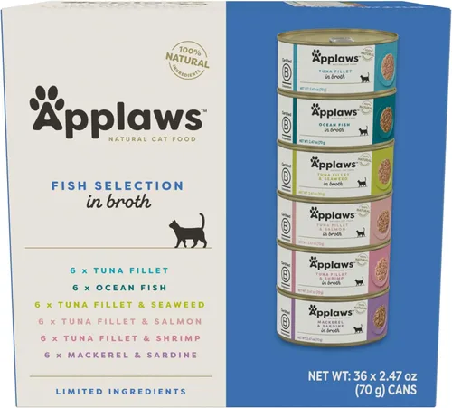Miniatura 18 de Applaws - Comida húmeda enlatada natural para gatos, ingredientes limitados y naturales, alto contenido en proteínas sin aditivos artificiales