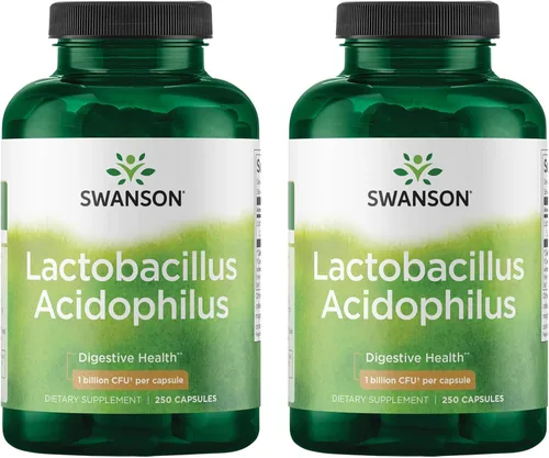 Miniatura 9 de Swanson Lactobacillus Acidophilus Probiótico para adultos que buscan apoyo diario para la salud digestiva e intestinal con 1 mil millones de UFC