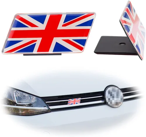 Miniatura 7 de 2 unidades/par de emblema de coche con bandera de Alemania 3D - Ajuste de cuerpo de coche de Alemania - Adhesivo de bandera alemana - Decoración