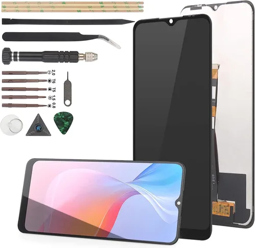 para Boost Mobile Celero 5G Reemplazo de pantalla LCD táctil digitalizador Asamblea para Boost Mobile Celero 5G con kit (negro)