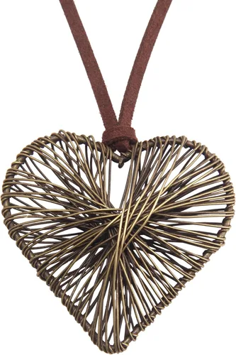 Collar de piel sintética, estilo bohemio, vintage, multicapa, colgante, suéter largo, joyería para mujeres, niñas y hombres con cordón de cuero
