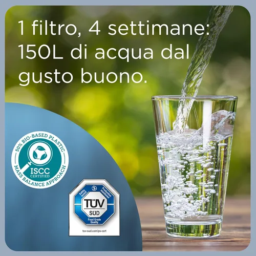 Miniatura 8 de BRITA Jarra con Filtro de Agua Marella Blanca (2,4 l) Incl. 1x Cartucho MAXTRA Pro All-in-1: Jarra Apta para frigorífico con memo Digital y Tapa