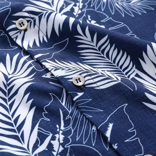 Miniatura 5 de Camisa hawaiana para hombre, manga corta, con botones, ropa de playa, unisex, flamencos, verano, camisas florales Aloha