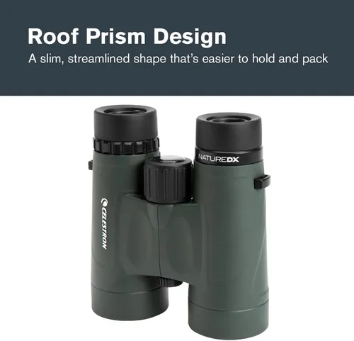 Miniatura 12 de Celestron - Binoculares Nature DX 8x42 – Ideales para Observación de Aves y Actividades al Aire Libre – Lentes Objetivas de 42mm – Amplio Campo