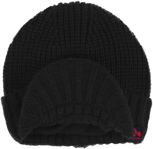 Miniatura 51 de Janey&Rubbins Gorro de punto diario con orejeras con forro polar y calavera