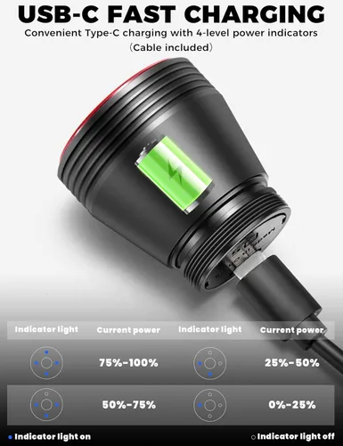 Miniatura 7 de ROCKBROS Luz Trasera de Bicicleta Inteligente, Luces Traseras de Bicicleta con Sensor de Freno para Paseo Nocturno, Luces Traseras LED