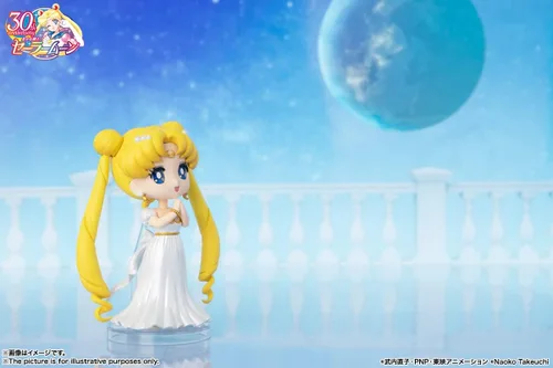 Miniatura 6 de TAMASHII NATIONS - Pretty Guardian Sailor Moon - Princesa Serenity, Bandai Spirits Figuarts Mini Figura de Acción Princesa Serenidad
