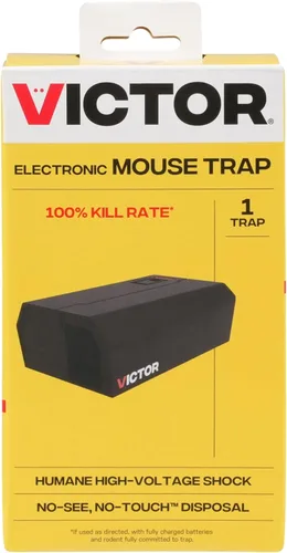 Miniatura 11 de Victor Trampa electrónica para ratones, trampas humanas para ratones para interiores para el hogar, M250B, trampas eléctricas para ratones sin