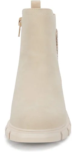Miniatura 3 de Ermonn Botines Chelsea con purpurina lateral para niñas, antideslizantes, a la moda, para exteriores, para niños pequeñosniños grandes