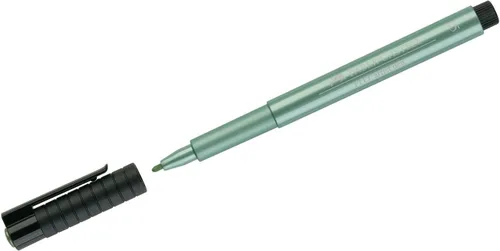 Miniatura 5 de Faber-Castell Art & Graphic Pitt Artist Pen Metallic 1.5 India Ink Pen, negro, bolígrafo de un solo pitt, para arte, manualidades, dibujo, bocetos