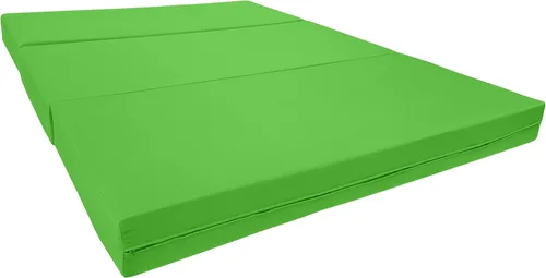 Miniatura 23 de D&D Futon Furniture - Cama de espuma triple plegable, colchón otomano plegable (negro, tamaño individual (6 x 39 x 75)