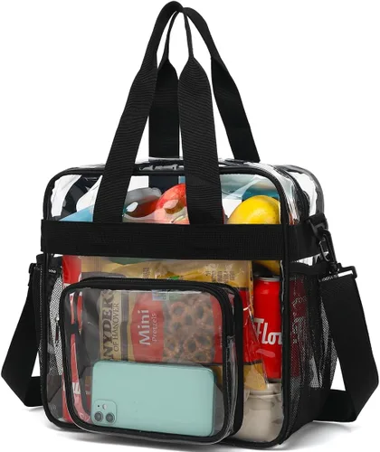 Miniatura 9 de FlowFly Fiambrera térmica con correa de hombro y asas para mujer, hombre y niños, amplia y reutilizable, congelable, bolso organizador de alimentos