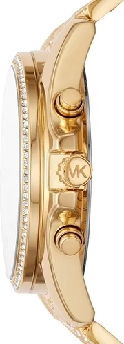 Miniatura 3 de Michael Kors Whitney - Reloj de acero inoxidable con detalles ostentosos