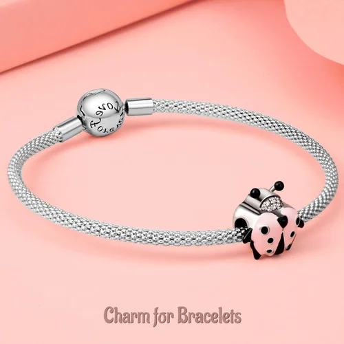 Miniatura 4 de Annmors Dijes para pulseras de plata de ley 925 para familia, amigos, angular, amor, corazón, colgante, pulsera y collar