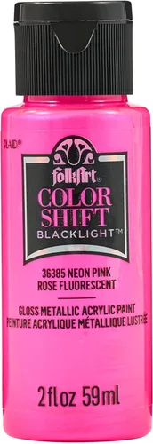 Miniatura 28 de FolkArt Pintura de cambio de color, 2 onzas, Plum Flash 2 Fl Oz Flash de ciruela
