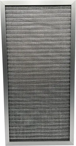 Miniatura 2 de Filtro de aire lavable (12" x 24" x 1"), filtro de aire electrostático de aluminio para horno y aire acondicionado central