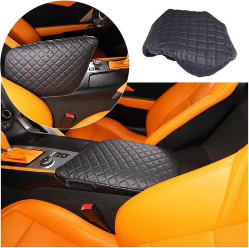 Miniatura 9 de Almohadilla de consola central automática, almohadilla de consola central de poliuretano para Chevrolet Corvette C7, accesorios interiores, funda