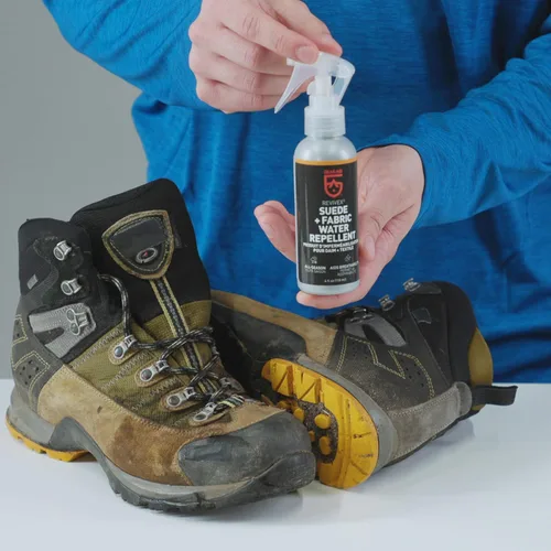 Miniatura 2 de GEAR AID Revivex Nubuck Suede Protector and Fabric Water Repellent for Waterproof Breathable Shoes and Boots, 4 fl oz
