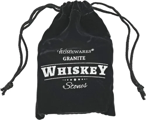 Miniatura 3 de Piedras de whisky de granito, juego de 9 rocas refrescantes reutilizables con bolsa de almacenamiento, enfriador de bebidas para whisky, bourbon