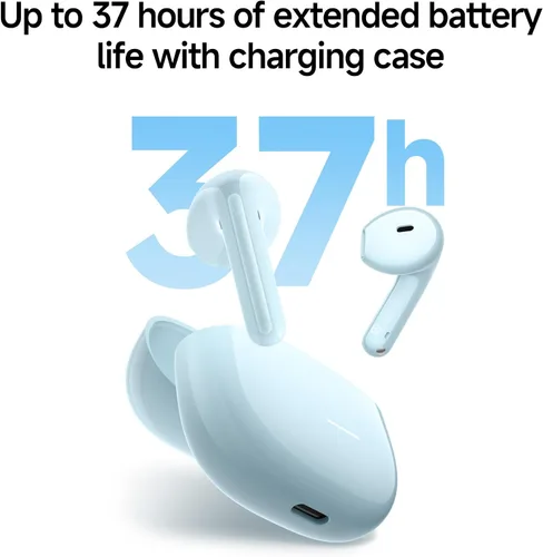 Miniatura 3 de Redmi Buds 8 Active - Auriculares inalámbricos con diseño semi-intraural, controladores de diafragma de titanio de 0.559 in, Bluetooth 5.4, batería