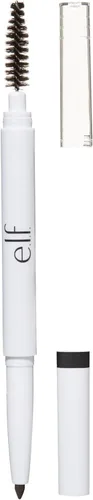 Miniatura 13 de e.l.f. Lápiz de cejas Instant Lift, de doble cara, preciso, punta fina, forma, define, rellena cejas, contornos, peines, doma, marrón neutro, 0.006