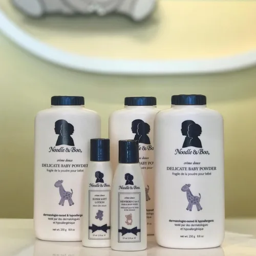 Miniatura 5 de Noodle & Boo Bundle of Joy - Juego de regalo para recién nacido; gel de baño 2 en 1 para el cabello y el cuerpo, loción súper suave para bebé