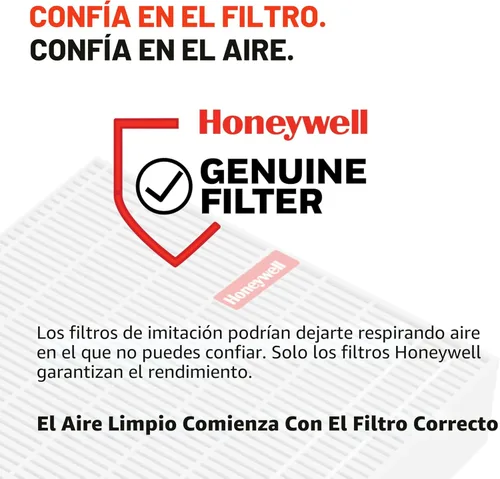 Miniatura 5 de Honeywell Kit de Repuesto de Filtro Purificador de Aire HEPA para Purificadores de Aire de las Series HPA300, HPA3300, HPA5300, HPA8350, Paquete