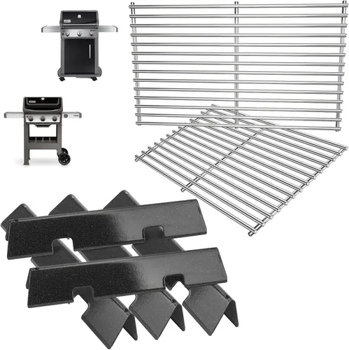 Miniatura 13 de Piezas de parrilla para Weber Spirit 2, piezas de parrilla GS4 Spirit II & I E310 E320 S310 S320, reemplazo para barras saborizantes Weber Spirit