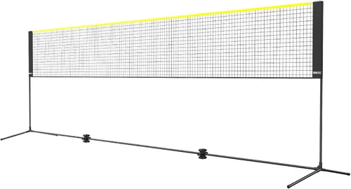 Miniatura 9 de VEVOR Badminton Net, Height Adjustable Volleyball Net, Wide Foldable Pickleball Net, Portable Easy Setup Tennis Net Set with Poles, Stand and Carry