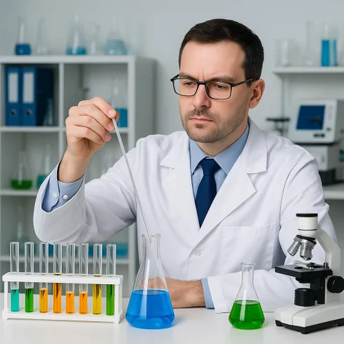 Miniatura 5 de Termómetro de laboratorio de uso general Duo Reading Termómetro líquido de vidrio de inmersión total para laboratorios, universidades