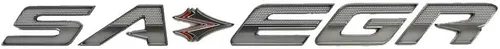 Miniatura 2 de Supra Boat Raised Logo Decal Emblem 117098 SA EGR Cromo
