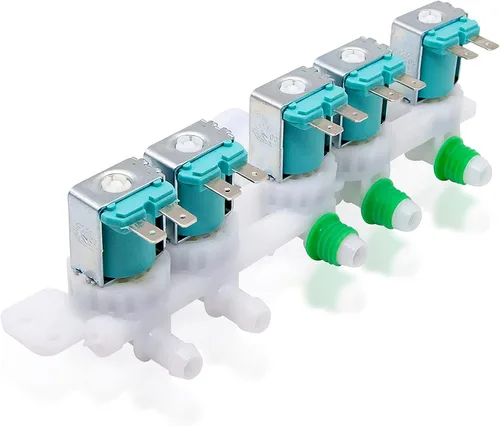 Miniatura 2 de DC97-15459G - Conjunto de válvula de entrada de agua para lavadora Samsung, reemplaza AP5623056 PS4220861 EAP4220861 3276197 WA45H7000AW WA48H7400AW