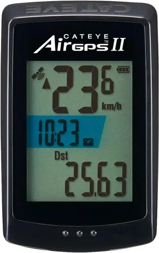 Miniatura 8 de CATEYE AirGPS - Computadora de bicicleta recargable por USB - Computadora de ciclismo GPS con Bluetooth ANT+, velocímetro de bicicleta GPS, montaje