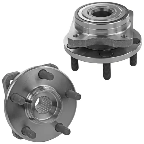 Miniatura 28 de Detroit Axle - 2 rodamientos de rueda delanteros para Ford Contour Mercury Cougar Mystique Volvo S40 V40, trasero para Escape Mariner Mazda Tribute