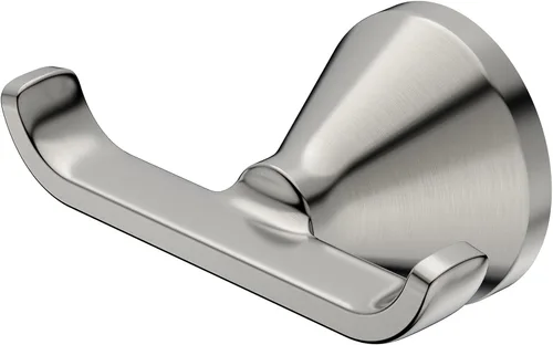Miniatura 3 de american Standard 7061210.295 Aspirations - Gancho doble para bata, níquel cepillado