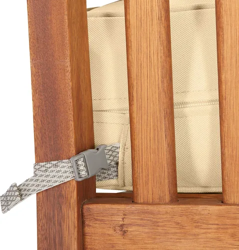 Miniatura 8 de Classic Accessories Montlake FadeSafe FadeSafe - Funda de cojín acolchada para patio, resistente al agua, 21 x 19 x 3 pulgadas, manzanilla