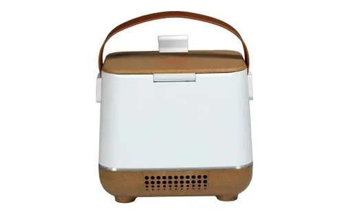 Miniatura 6 de Mini refrigerador retro de 6 latas de 1 cu. ft en corcho blanco
