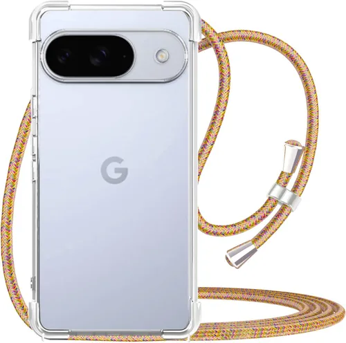 Miniatura 10 de Funda para iPhone 11 con cuello transparente para colgar y colgar en el hombro, cubierta de teléfono cruzada, para mujeres y niñas, funda protectora