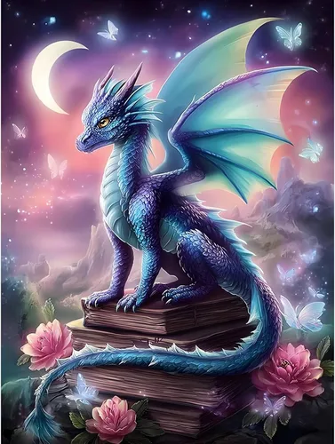 Miniatura 15 de bleihum Kit de pintura de diamantes de noche estrellada, arte de diamantes de árbol para adultos, manualidades de pintura de gemas para adultos