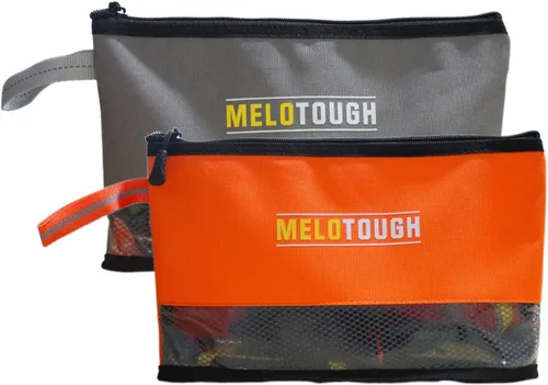 Miniatura 12 de MELOTOUGH Bolsas de herramientas con bolsa de herramientas pequeña con cremallera, bolsa de herramientas de 12 pulgadas, organizador multiusos
