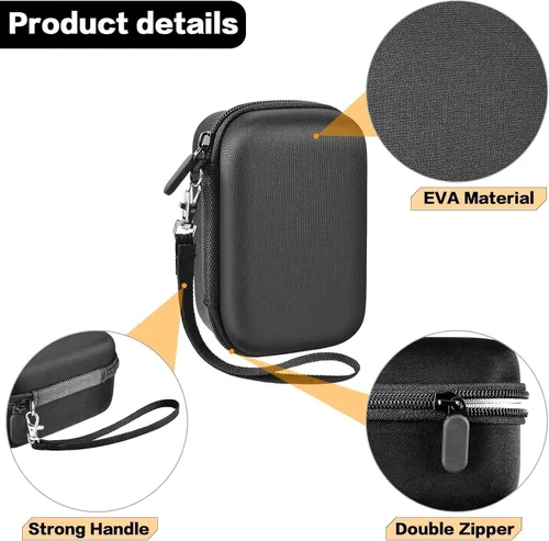 Miniatura 3 de Funda para cámara digital compatible con Duluvulu para Oiadek para Zostuic para TEBNGIHNM para cámara Canon G7 X Mark III/II 4K Vlogging. Bolsa