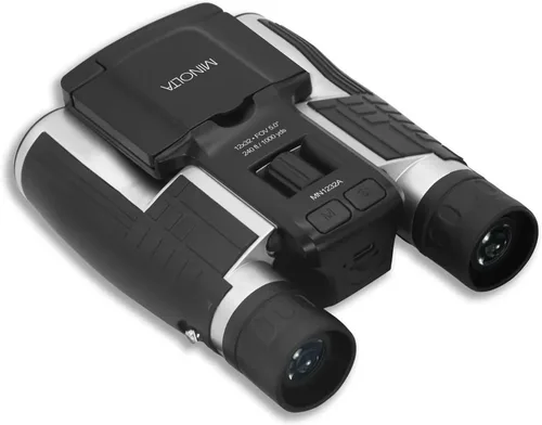 Miniatura 3 de Minolta Binoculares digitales de 12 x 32 – Cámara de video 4K UHD, captura de fotos de 48 MP, zoom digital 8X, pantalla IPS antirreflejo, óptica