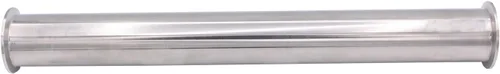 Miniatura 4 de DERNORD - Tubo de bobina sanitaria con extremos de abrazadera, tubo redondo liso de acero inoxidable 304 con abrazadera triple de 5.08 cm
