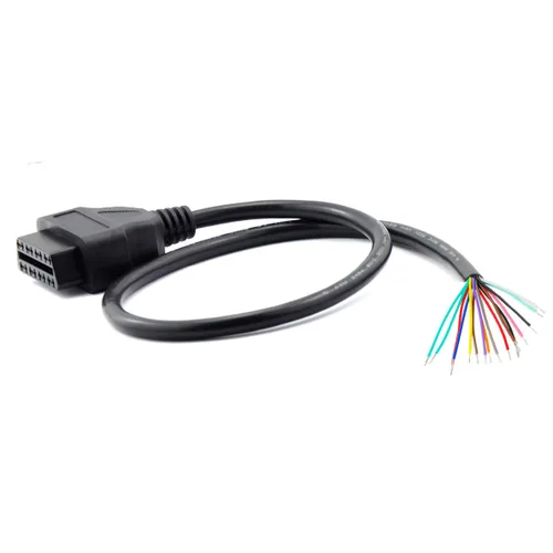 Miniatura 5 de iKKEGOL OBD OBDII J1962 - Conector hembra para abrir el cable, cable de extensión de diagnóstico OBD OBD2, coleta, adaptador USB Mobley DIY
