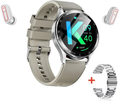 Tuanzi X10 2 en 1 Smart Watch con auriculares 1.39 pulgadas Smartwatch TWS Bluetooth Auricular Monitor de salud Sport Watch Fitness Tracker