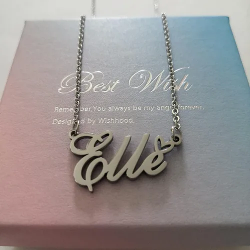 Miniatura 3 de Collar con nombre personalizado con dije personalizado con nombre de corazón para mujer, el mejor regalo para niña, cumpleaños, día de la madre